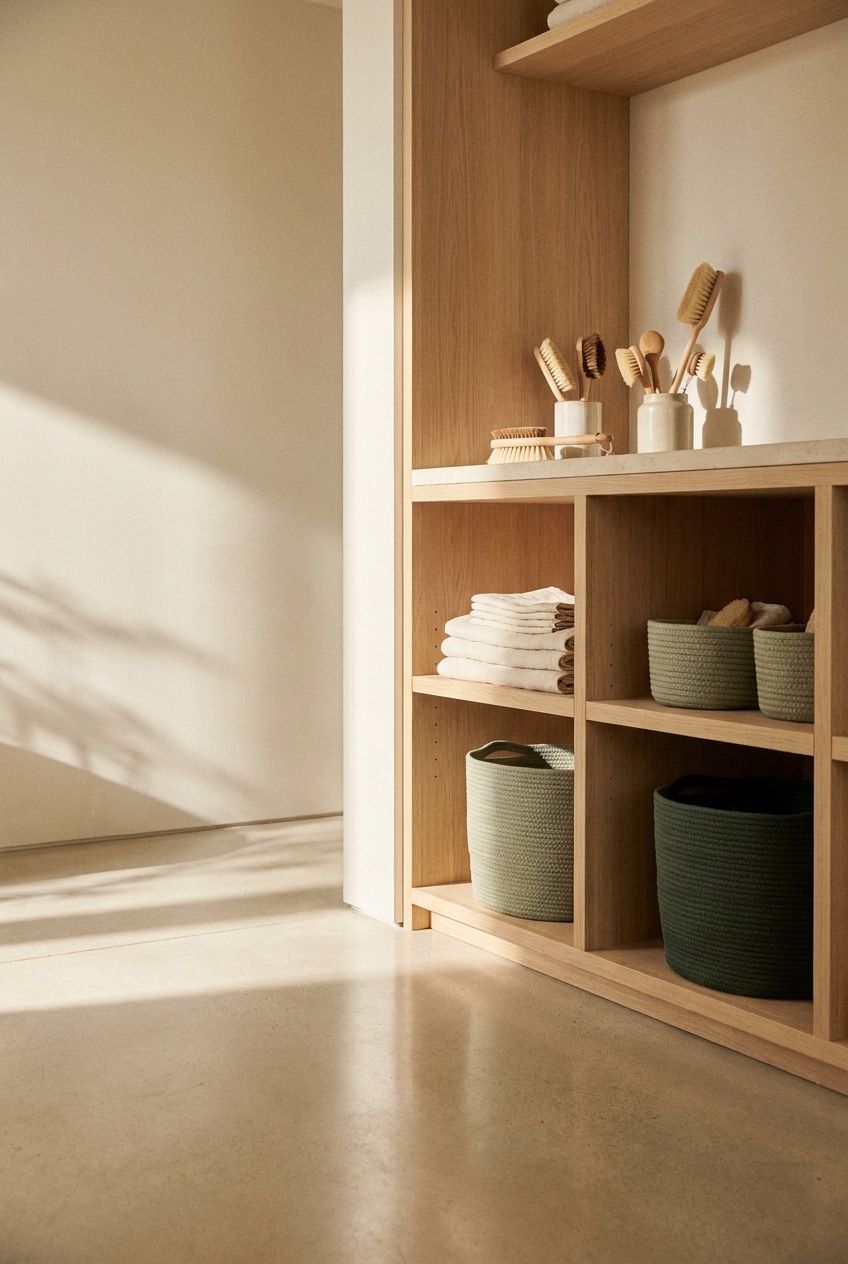 A well-kept cleaning setting