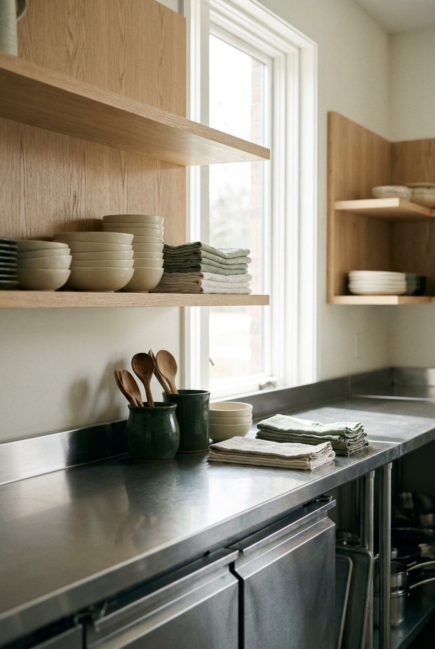 A well-kept kitchen setting